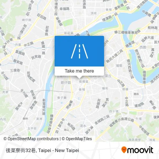 後菜寮街32巷地圖