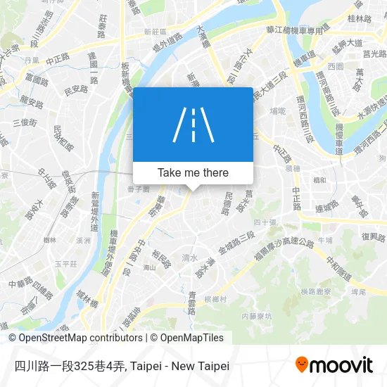 四川路一段325巷4弄地圖