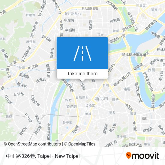 中正路326巷 map