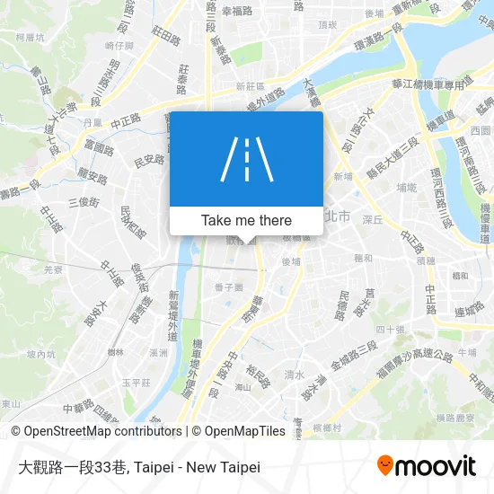 大觀路一段33巷 map