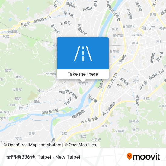 金門街336巷 map