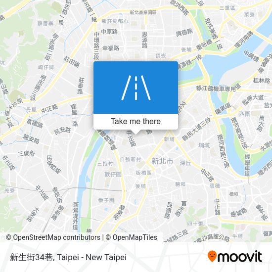 新生街34巷 map