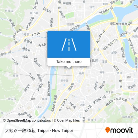 大觀路一段35巷 map