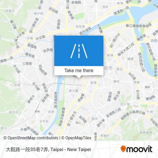 大觀路一段35巷7弄地圖