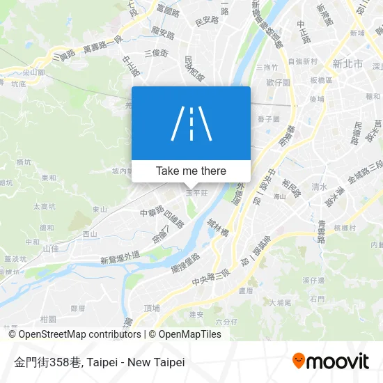 金門街358巷 map