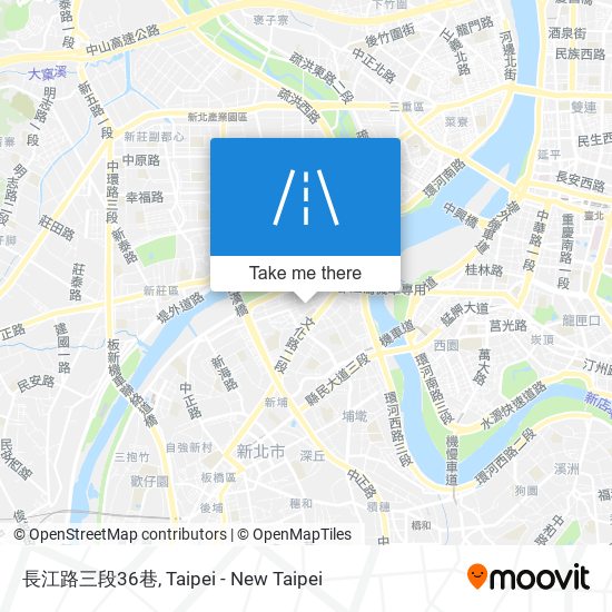 長江路三段36巷 map