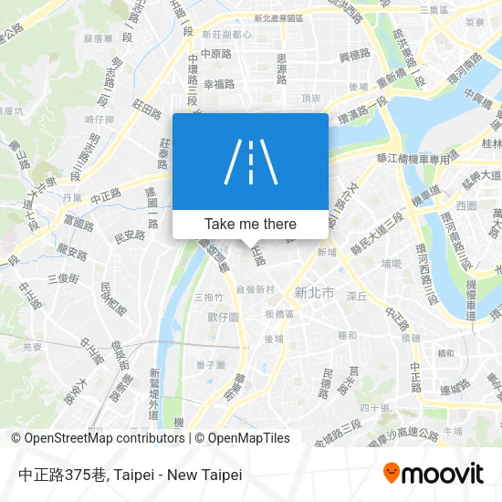 中正路375巷 map