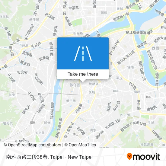 南雅西路二段38巷地圖