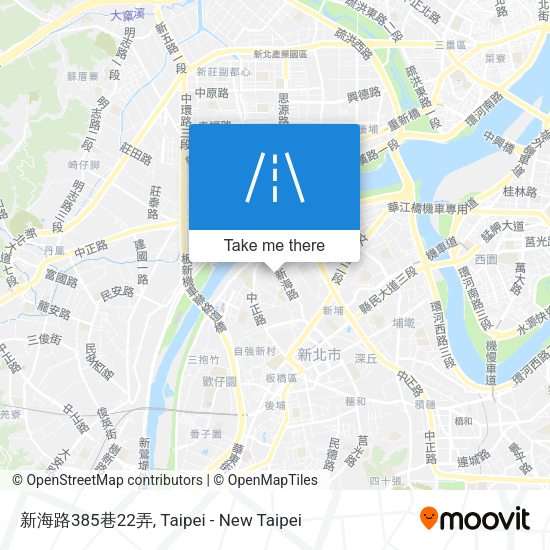 新海路385巷22弄地圖
