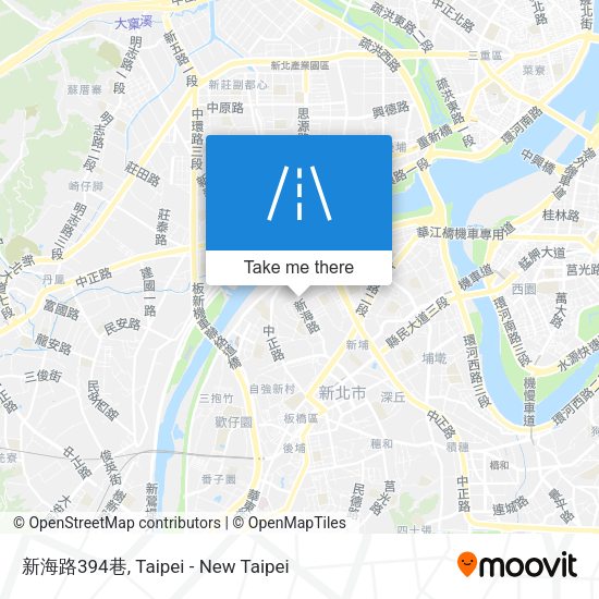 新海路394巷地圖