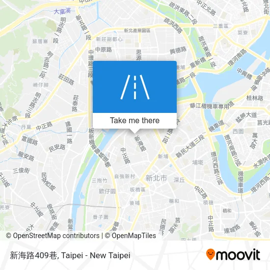 新海路409巷地圖