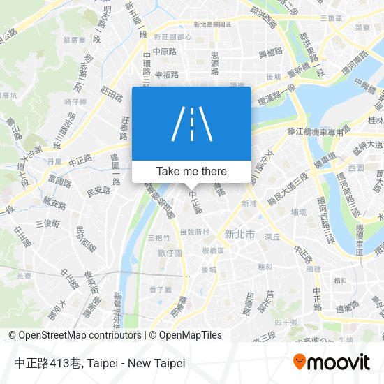 中正路413巷 map