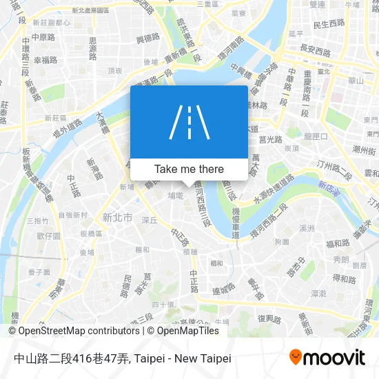 中山路二段416巷47弄地圖
