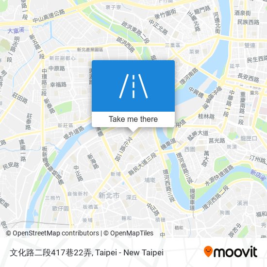 文化路二段417巷22弄地圖