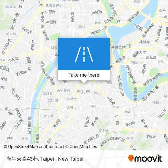 漢生東路43巷地圖