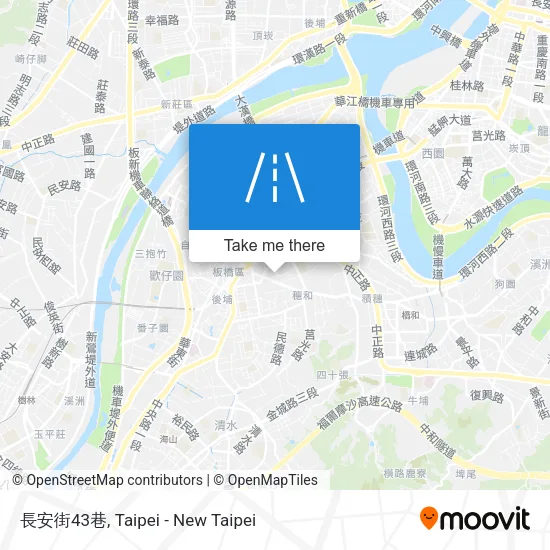 長安街43巷地圖
