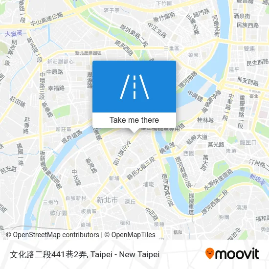 文化路二段441巷2弄地圖