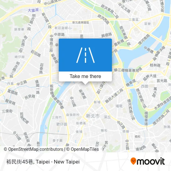 裕民街45巷地圖