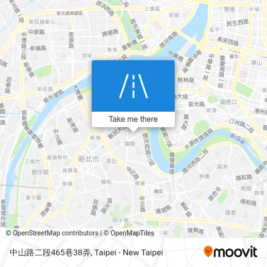 中山路二段465巷38弄地圖