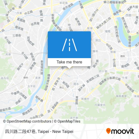 四川路二段47巷地圖