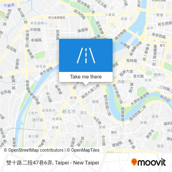 雙十路二段47巷6弄地圖