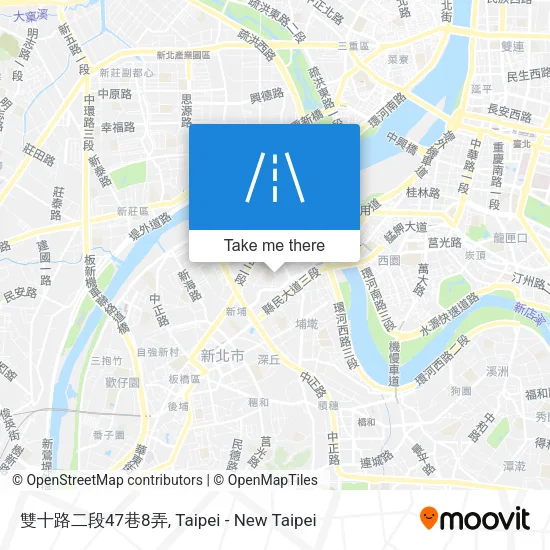 雙十路二段47巷8弄地圖