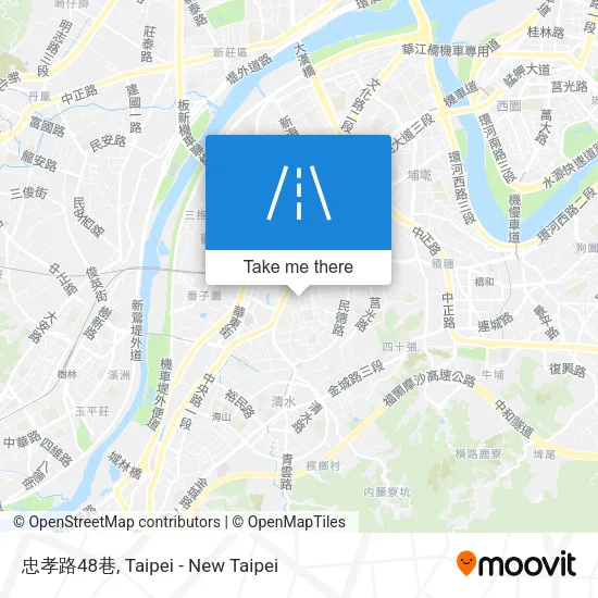 忠孝路48巷 map