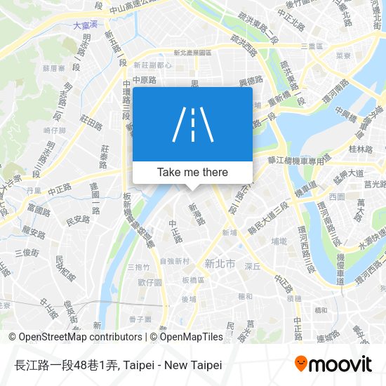 長江路一段48巷1弄地圖