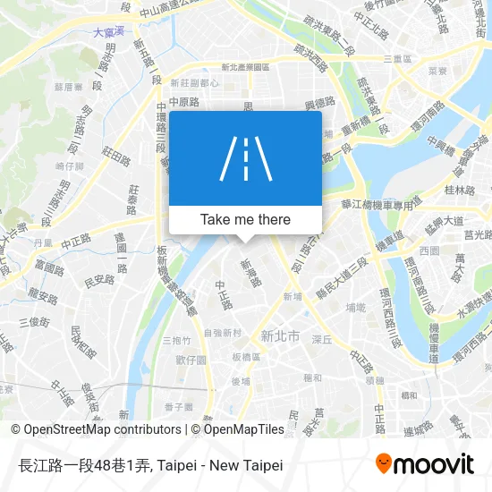 長江路一段48巷1弄地圖
