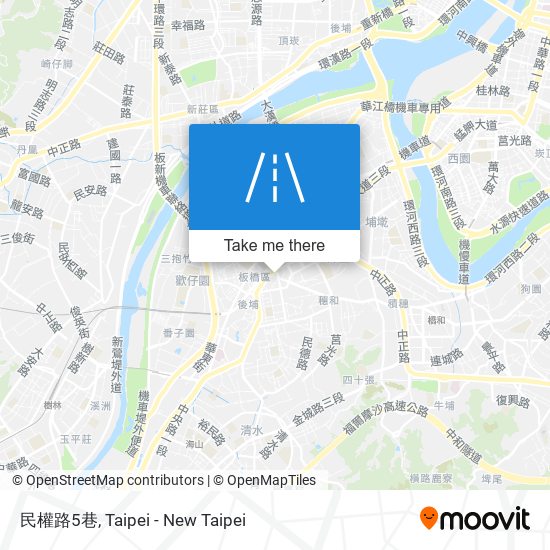 民權路5巷地圖