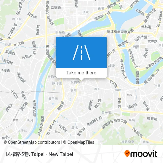民權路5巷 map