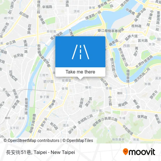 長安街51巷地圖