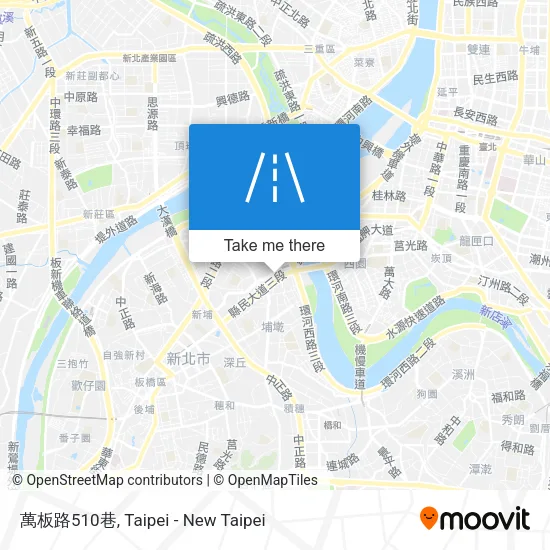 萬板路510巷 map