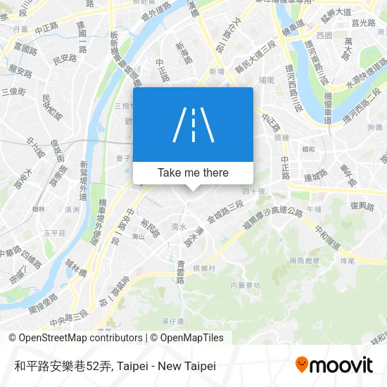 和平路安樂巷52弄地圖