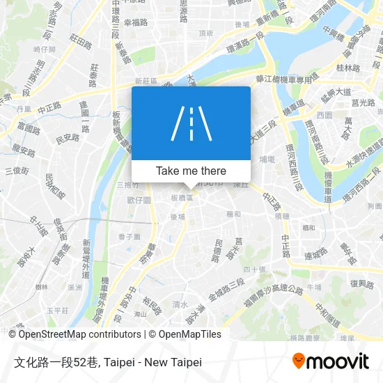 文化路一段52巷 map