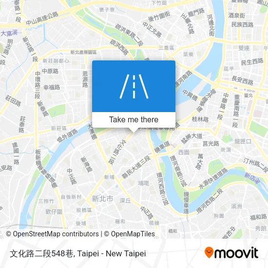 文化路二段548巷地圖