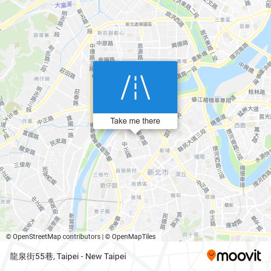 龍泉街55巷 map