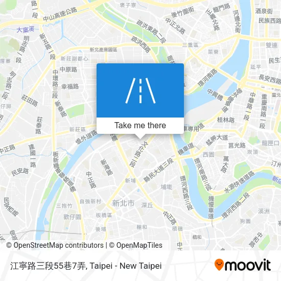 江寧路三段55巷7弄地圖