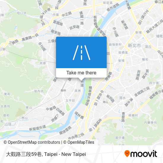 大觀路三段59巷 map