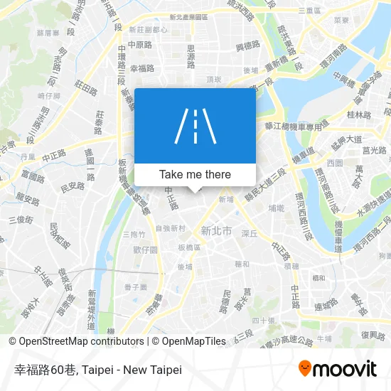 幸福路60巷 map
