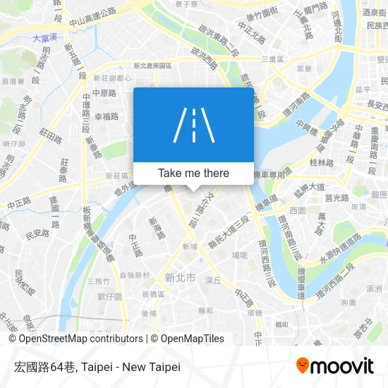 宏國路64巷地圖