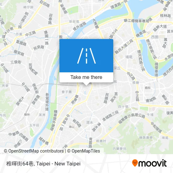 稚暉街64巷地圖