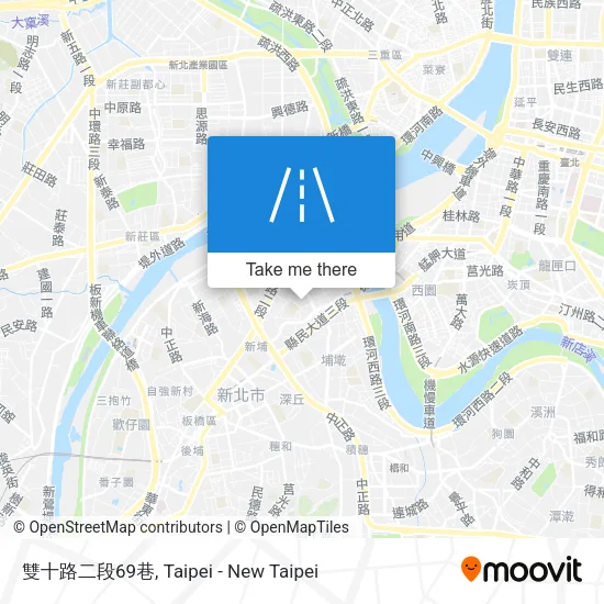 雙十路二段69巷地圖