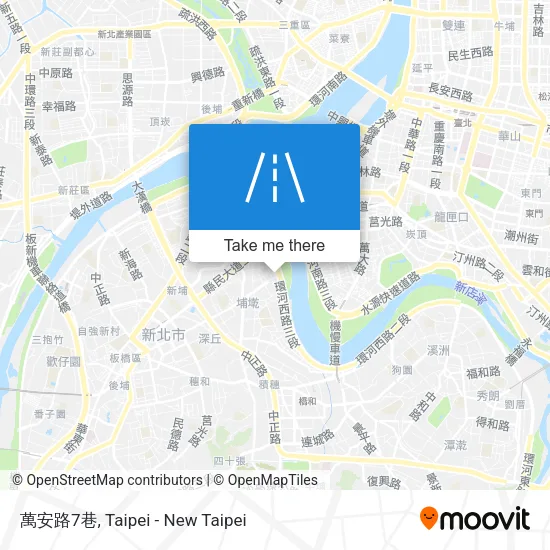 萬安路7巷 map