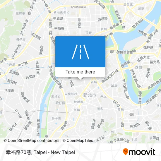 幸福路70巷地圖