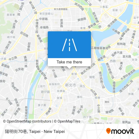 陽明街70巷 map