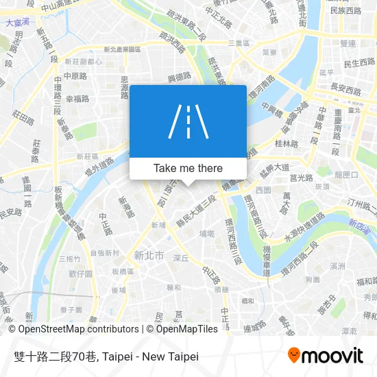 雙十路二段70巷地圖