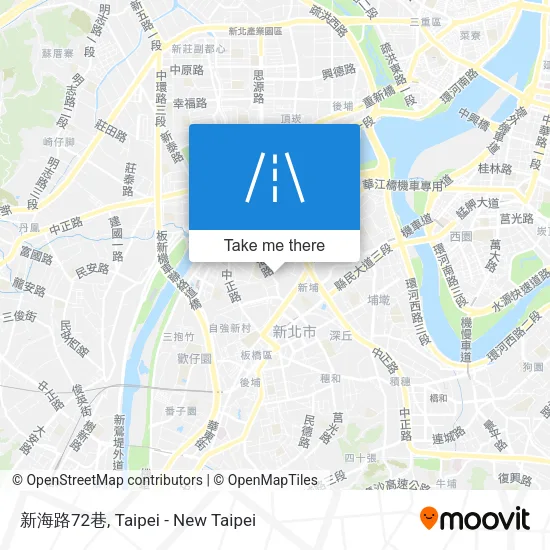 新海路72巷地圖