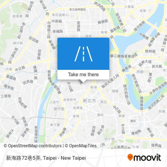 新海路72巷5弄地圖