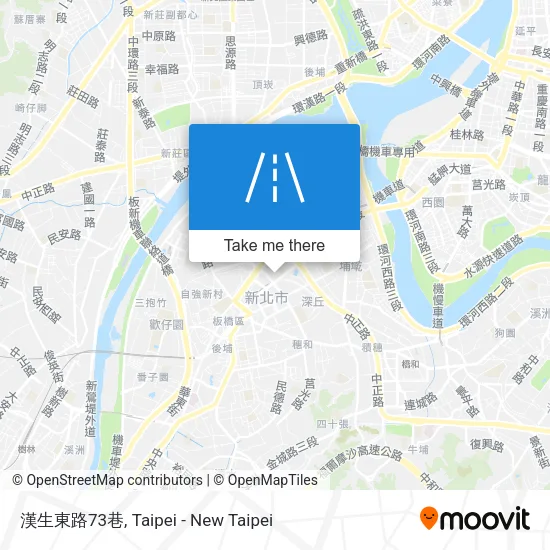 漢生東路73巷地圖